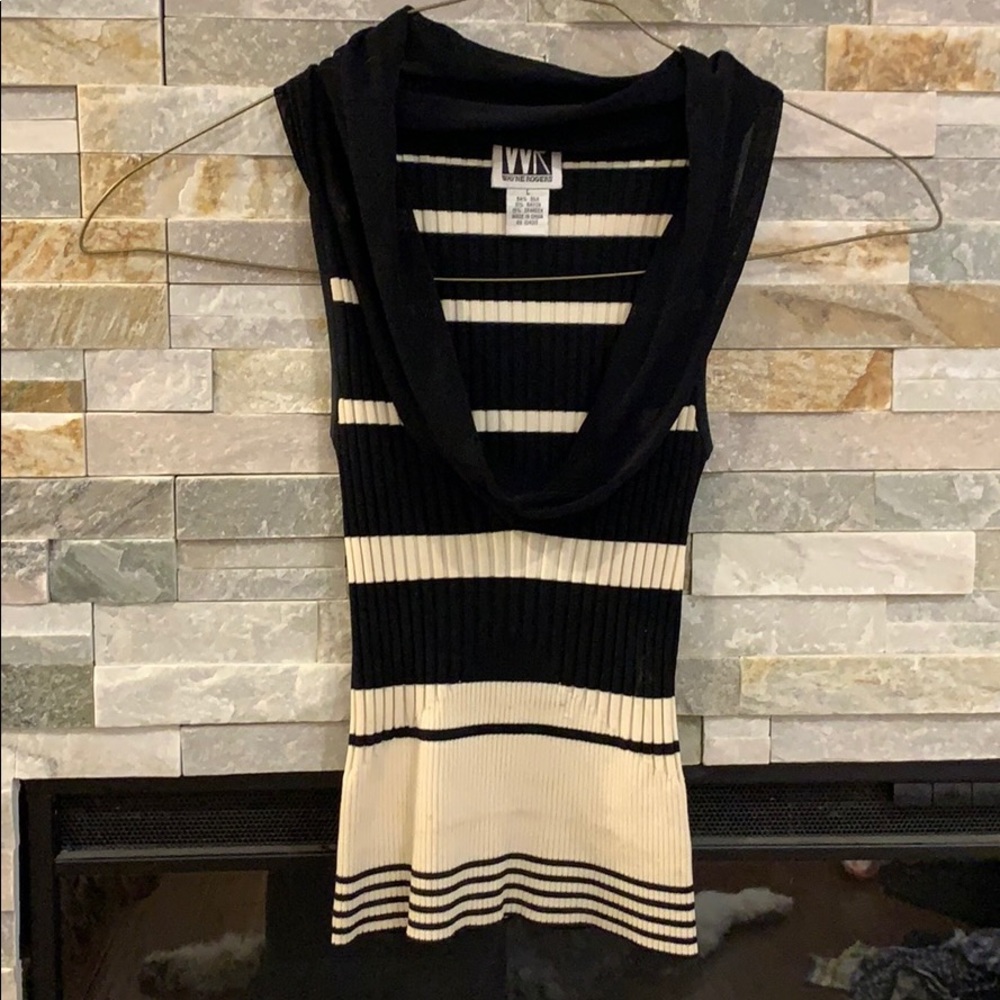 A striped top